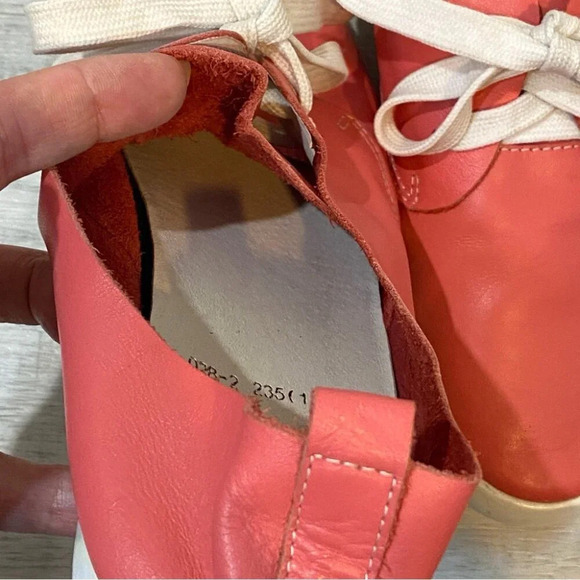 Kiss Kiss Italy Shoes Pink Soft Upper Italian Leather 235cm Size 7 - Picture 10 of 15